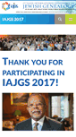 Mobile Screenshot of iajgs2017.org
